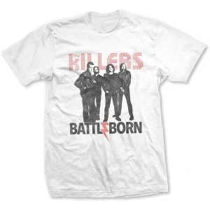Image of The Killers - Battle Born Mens Large T-Shirt - Black