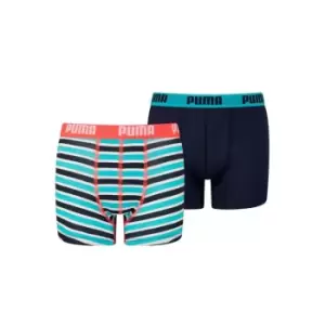 Image of Puma 2 Pack Boxer Junior Boys - Multi