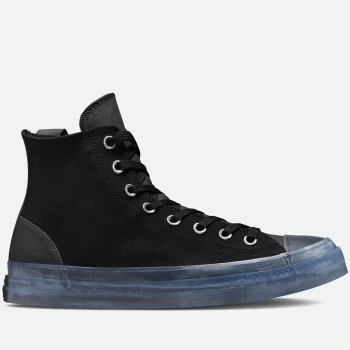 Converse Mens Chuck Taylor All Star Cx Mono Canvas Hi-Top Trainers - Black/Storm Wind/Black - UK 8