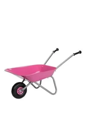 image of Rolly Toys Child'S Metal Wheelbarrow (Pink)