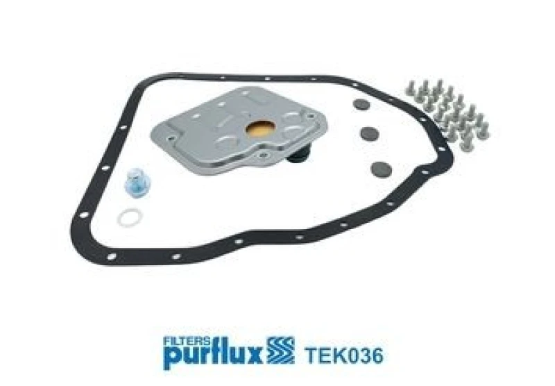 Image of Automatic transmission filter kit PURFLUX TEK036