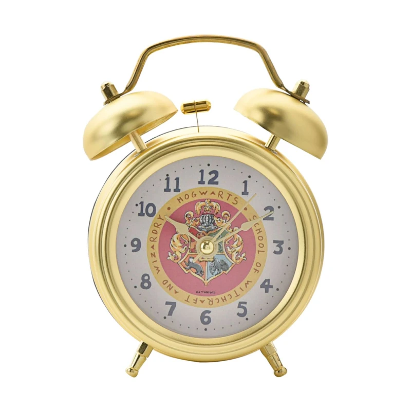 Image of Warner Bros Harry Potter Charms Alarm Clock - Hogwarts Crest Multi