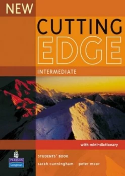 Image of New Cutting Edge Intermediate Students Book by Sarah Cunningham Paperback