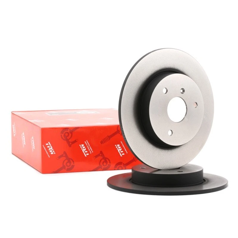 Image of TRW DF4135 Brake disc solid, Painted, High-carbon Brake Disc (82)