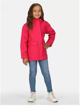 image of Regatta Kids Baybella Waterproof Jacket - Pink, Size 14 Years, Women