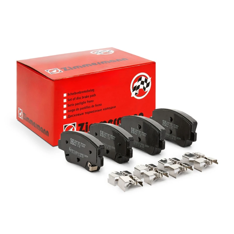 Image of ZIMMERMANN Brake pad set ZIMMERMANN 26543.155.2