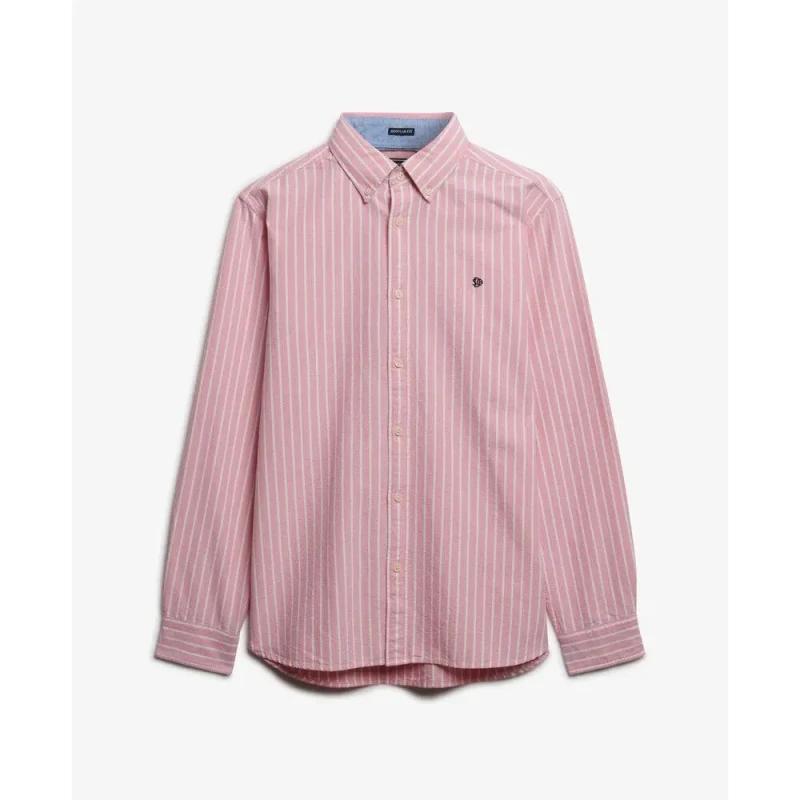 Image of Superdry Long sleeve shirt Superdry Preppy Oxford Rose Male XL