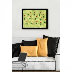Image of SC0738 Multicolor Decorative Framed MDF Painting