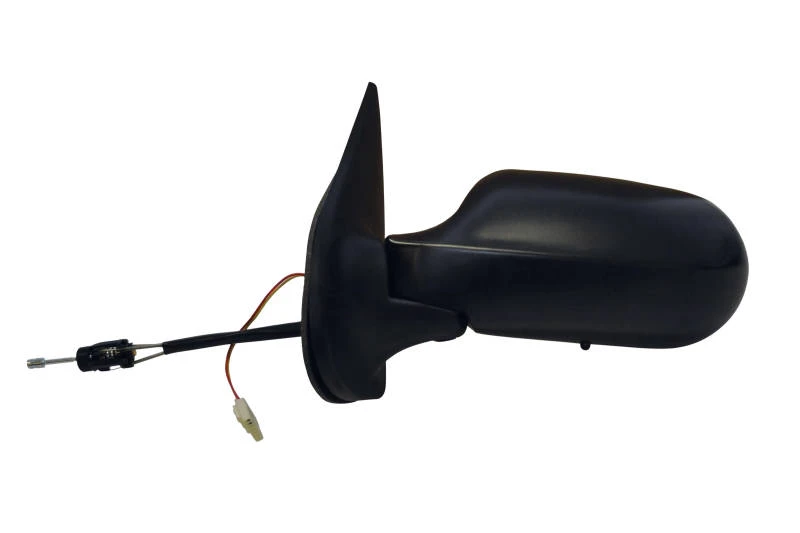 Image of PRASCO FT1148115 Wing mirror Left, black, Mechanical, with temperature sensor Outside Mirror (50)