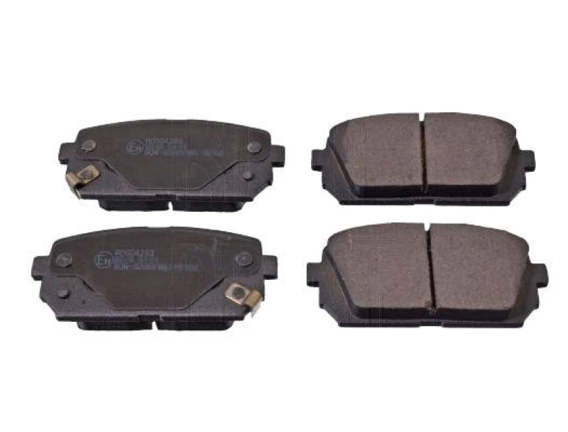 Image of Blue PRINT ADG04283 Brake pad set Rear Axle, with acoustic wear warning Brake Pad Set,disc brake (402)