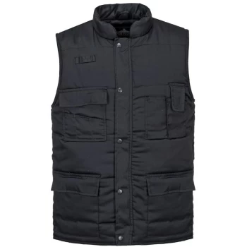 image of S414BKRM - sz M Shetland Bodywarmer - Black - Portwest