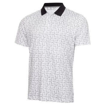 Calvin Klein Golf CK Polo Shirt - White