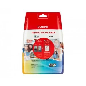 Image of Canon PG545XL Black and CL546XL Tri Colour Ink Cartridge