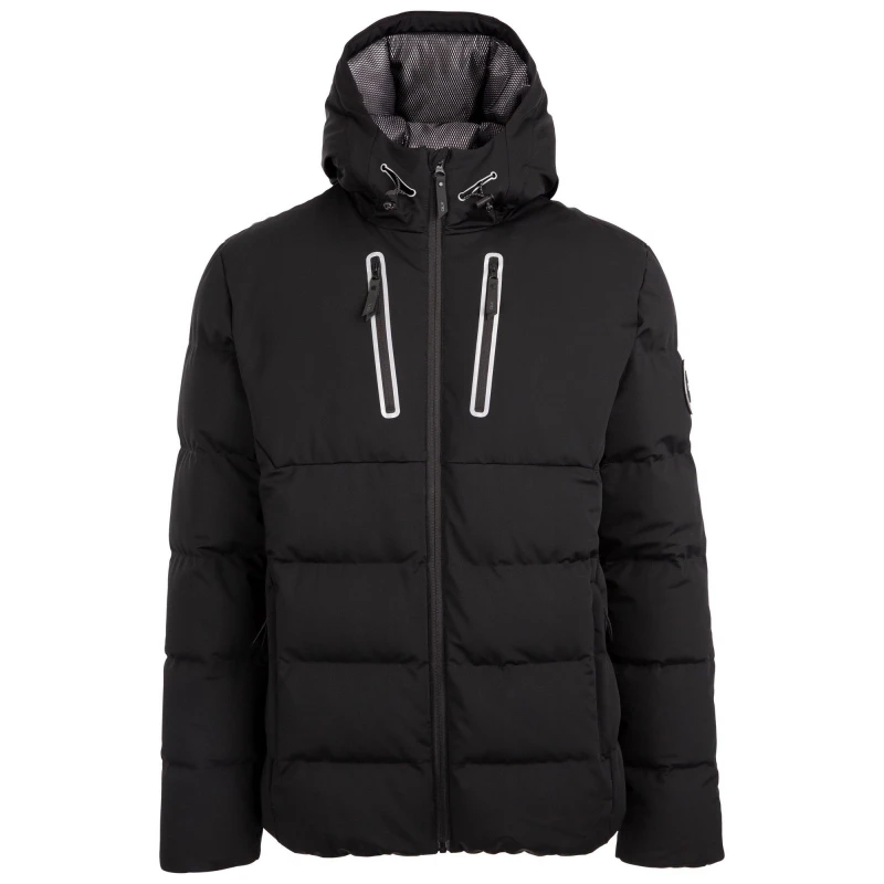 Image of Trespass Trespass Men Hawthorne Down Jacket in Black Size: Small Black S Male 5063300897768