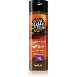 Image of Farmona Tutti Frutti Caramel & Cinnamon Creamy Shower Scrub 200ml