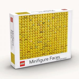 image of LEGO Minifigure Faces 1000 Piece Puzzle