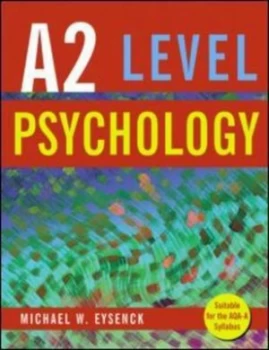 Image of A2 Level Psychology by Michael W. Eysenck Paperback