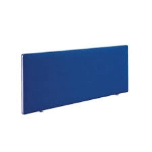 Image of Desk Mounted Screen H400 x W1800 Special Blue KF74842