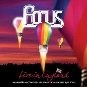 image of Live in England by Focus CD Album