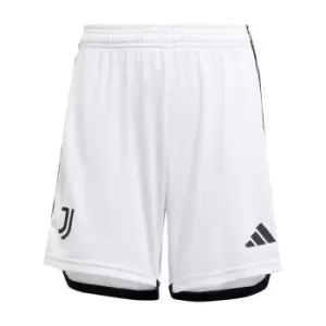 Image of adidas Juventus Away Shorts 2023 2024 Juniors - White