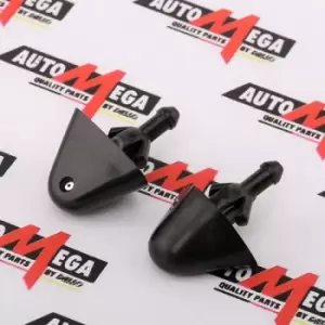 Image of AUTOMEGA Windscreen Washer Jet VW 160035010 211955993,211955993,211955993 Spray Nozzle,Washer Fluid Jet, windscreen 211955993