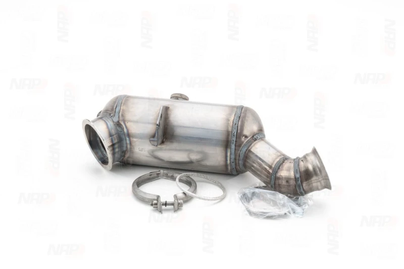 Image of NAP carparts CAK11581 Catalytic Converter with fastening/mounting material Ceramic Catalyst Converter (429)