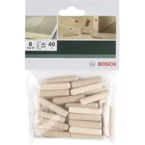 Image of Bosch Accessories Dowel 40 mm 10 mm 2609255313 30 pc(s)