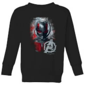 Image of Avengers Endgame Ant Man Brushed Kids Sweatshirt - Black - 11-12 Years