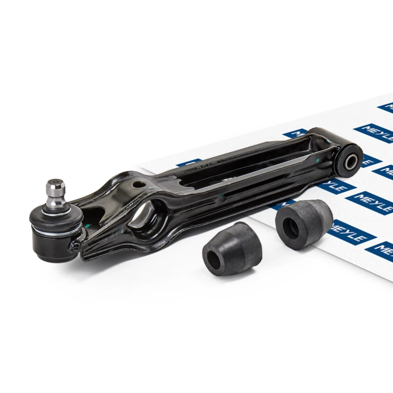 Image of MEYLE 29-16 050 0012 Suspension arm Control Arm, Sheet Steel, Original Quality, Front Axle Left, with rubber mount Sheet Steel Track Control Arm (273)