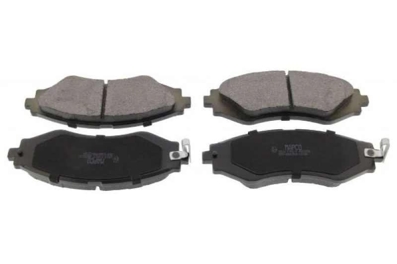 Image of MAPCO 6518 Brake pad set Front Axle, incl. wear warning contact Brake Pad Set,disc brake (402)