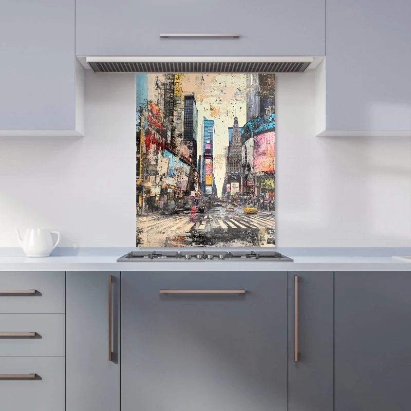 Image of Designer Kitchen Splashbacks Jasper Reed: 00043 Kitchen Splashback Size: 600mm x 750mm Multicolor Unisex 600mm x 750mm