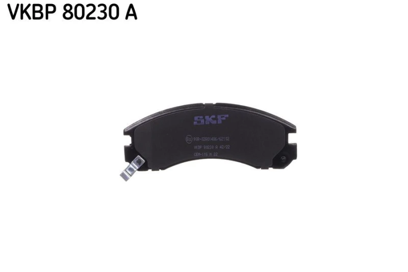 Image of SKF Brake pad set SKF VKBP 80230 A