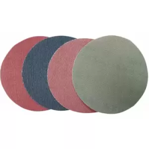 Image of ProNet 150mm (6) Diameter Loop Backed Sanding Discs, Mix Grit Pack 4