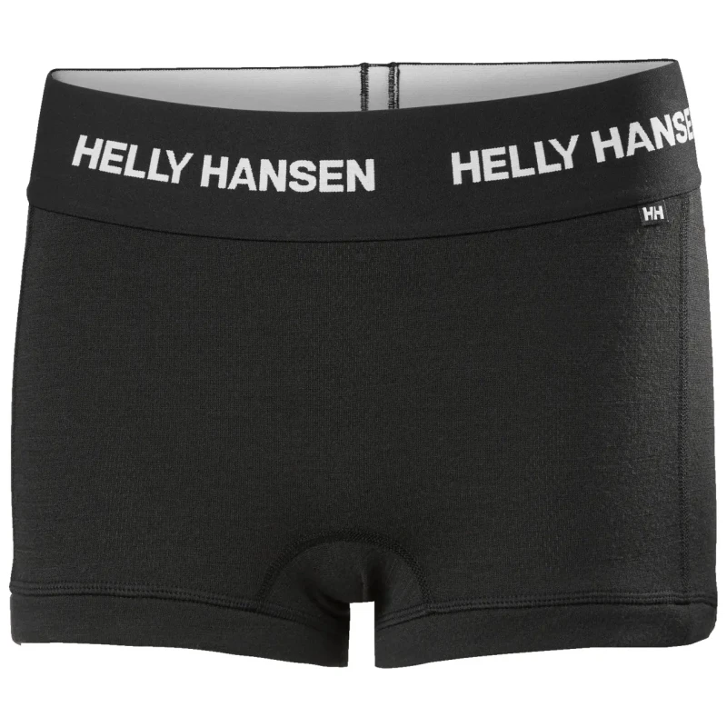 Image of Helly Hansen Womens boxer shorts Helly Hansen HH Lifa Merino Midw Noir Female L