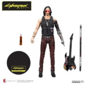 image of McFarlane Toys Cyberpunk 2077 Johnny Silverhand 7-Inch Action Figure