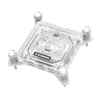 Barrow High Performance Intel RGB CPU Water Block - Acrylic / White