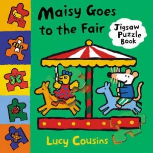 Image of Maisy Goes to the Fair Jigsaw Book by Lucy Cousins Book