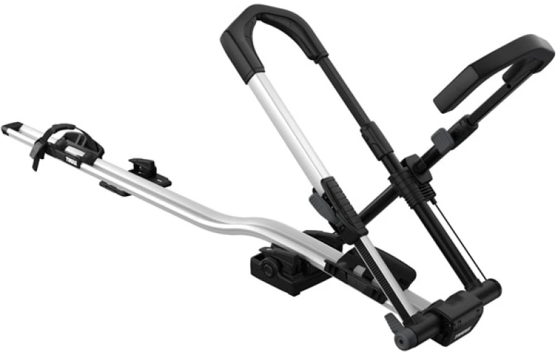 Image of Thule 599 UpRide Locking Upright Cycle Carrier ONE SIZE Black / Silver - Cycles UK