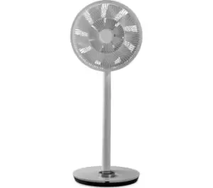 image of DUUX Whisper Flex DXCF19UK 13.4" Smart Pedestal Fan - Grey, Silver/Grey