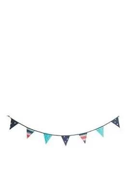 image of Beau & Elliot Confetti Mini - Decorative Reuseable Bunting (6M) 15 Flags