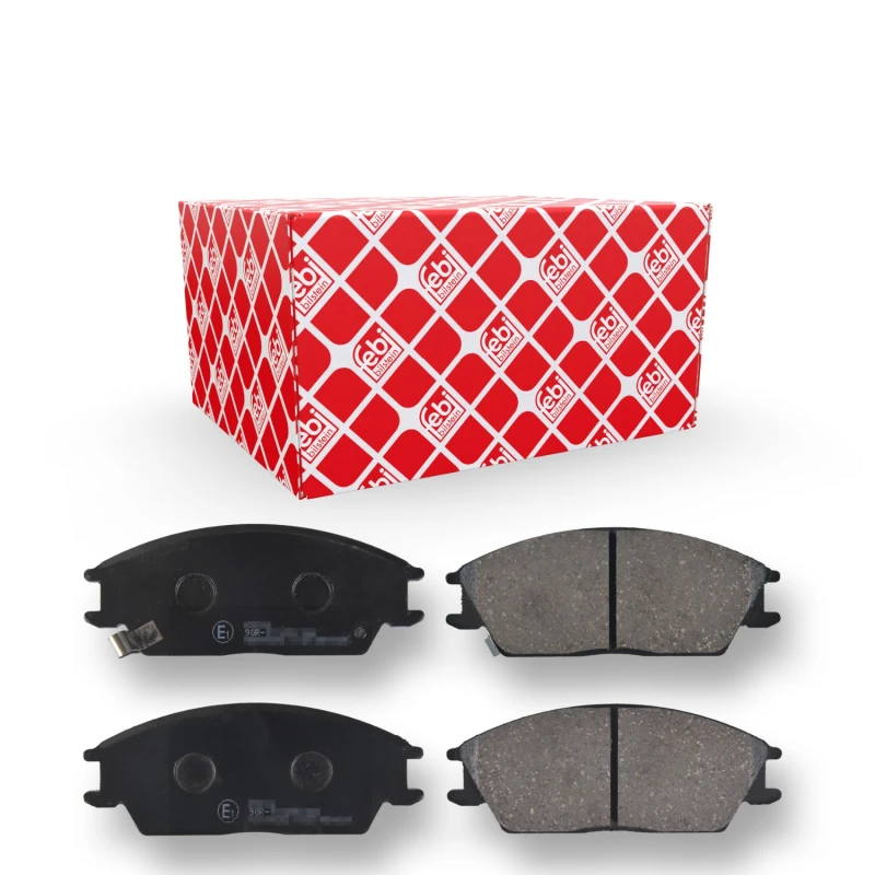 Image of FEBI BILSTEIN 16683 Brake pad set Front Axle, with acoustic wear warning Brake Pad Set,disc brake (402)