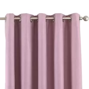 Image of Riva Home Eclipse Blackout Eyelet Curtains (66 x 54" (168 x 137cm)) (Mauve)