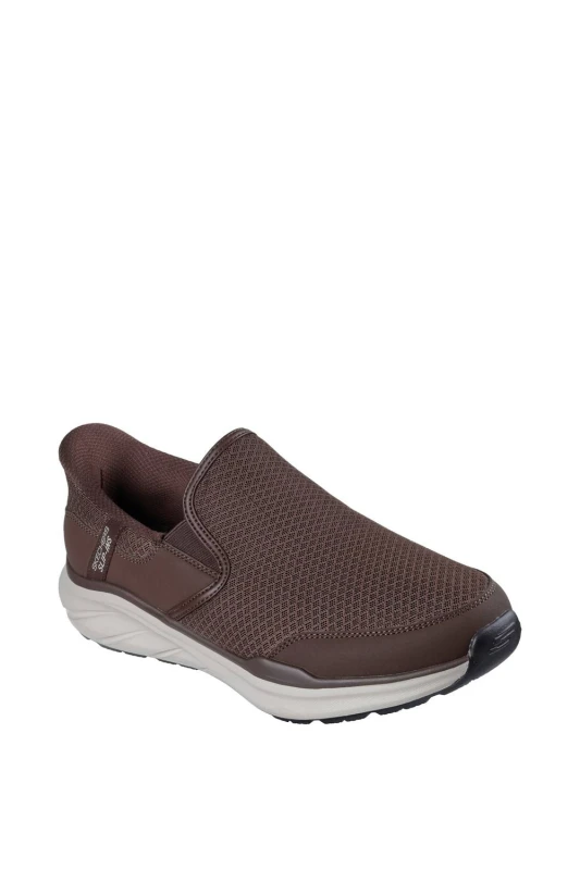 Image of Debenhams Debenhams Men Equalizer 6.0 Slip-Ins Relaxed Fit Mesh Twin Gore Slip On Brown Mesh Size: 12 brown 12 Male 199025177344