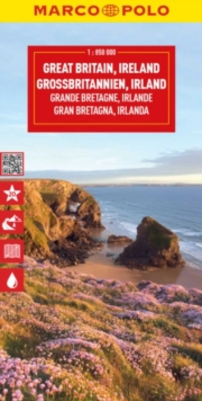 Image of Great Britain & Ireland Marco Polo Map Sheet map, folded