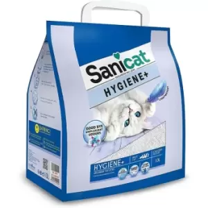 Image of Sanicat Hygiene+ Cat Litter (20L) (White) - White