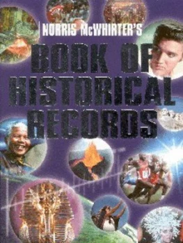 Image of Norris Mcwhirters Book of Historical Records by N Mcwhirter Hardback
