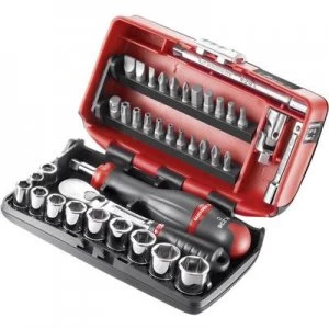Image of Facom Bit set Imperial 1/4 (6.3 mm) 38 Piece RL.NANO-U1