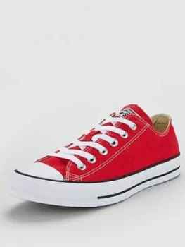 Converse Chuck Taylor All Star Ox, Red/White, Size 9.5, Men