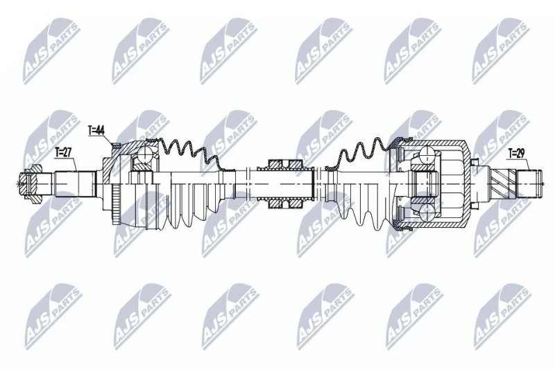 Image of NTY Drive shaft NTY NPW-NS-140