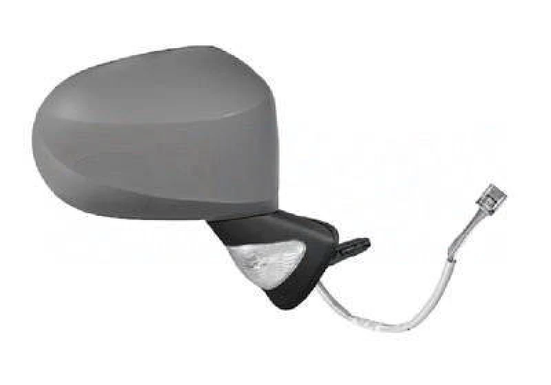 Image of VAN WEZEL 4367808 Wing mirror * HAGUS * Right, with temperature sensor, primed Outside Mirror (50)